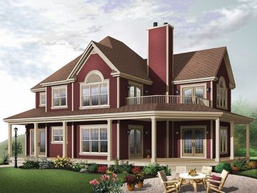 Country House Design, 027H-0048