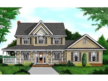 Country Home Plan, 044H-0012