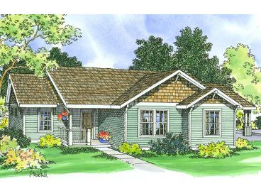Small Home Plan, 051H-0073