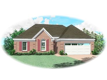 Traditional Home Plan, 006H-0039