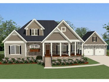 Country Home Plan, 067H-0001