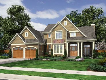 Two-Story House Plan, 046H-0011