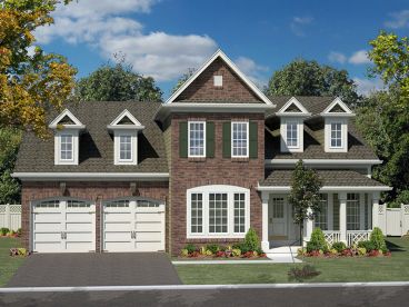 Two-Story Home Design, 014H-0094