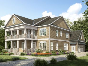 Southern Country House Plan, 019H-0187