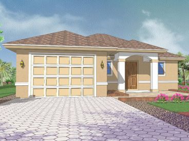 Sunblet House Plan, 070H-0007