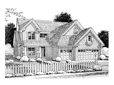 Two-Story Home Plan, 059H-0061