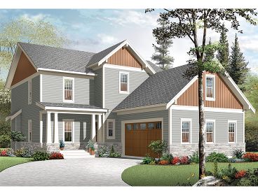 Country House Plan, 027H-0338