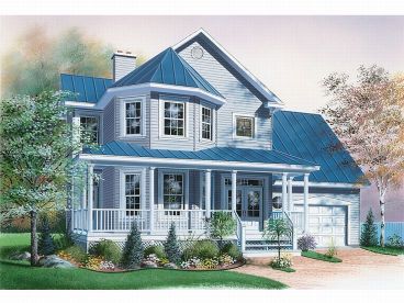 Two-Story Home Plan, 027H-0134