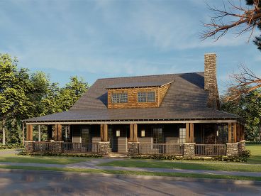 Country House Plan, 074H-0140