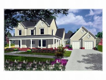 Country Home Plan, 019H-0076