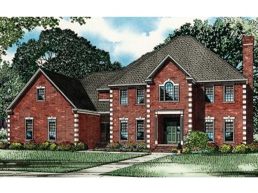 Two-Story House Design, 025H-0142