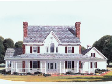 Country House Plan, 054H-0091