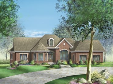 One-Story House Plan, 072H-0045
