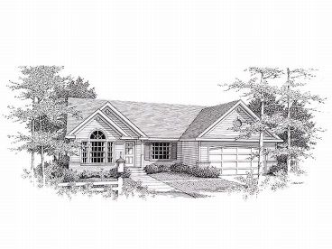 Traditional House Plan, 018H-0005