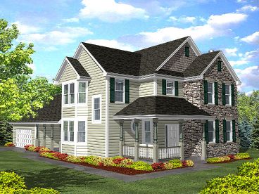 Country House Plan, 016H-0022