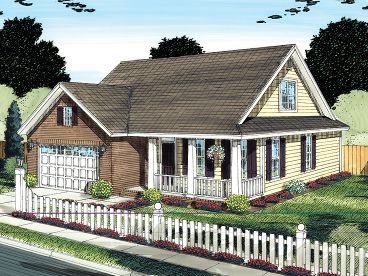 Country Home Plan, 059H-0135
