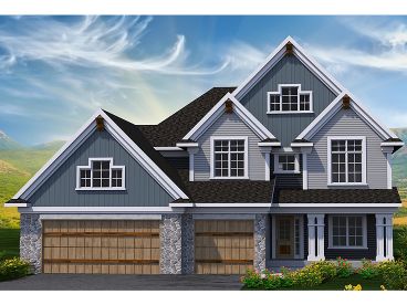2-Story House Plan, 020H-0385