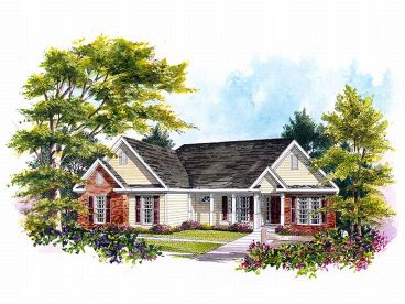 Traditional Home Design, 019H-0007