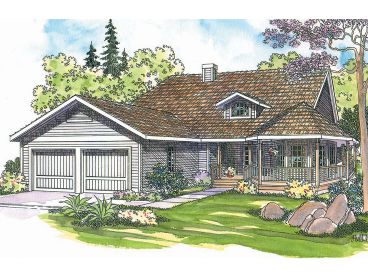Country House Plan, 051H-0016
