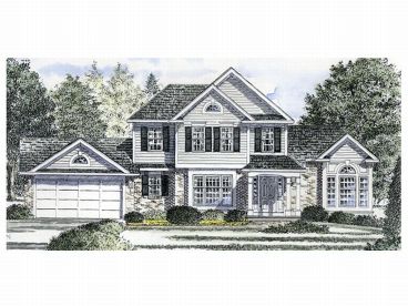 2-Story Home Plan, 014H-0035