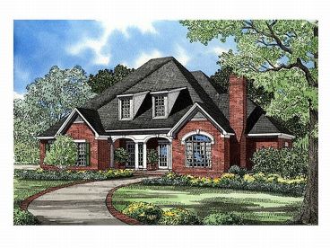 Two-Story House Plan, 025H-0023