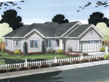 Traditional Home Plan, 059H-0139