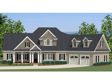 Traditional Home Plan, 067H-0013