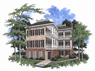 Charleston Home Plan, 017H-0025