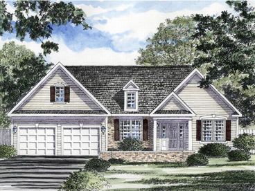 Traditional House Plan, 014H-0007