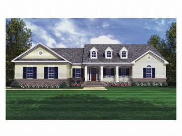 Country Home Plan, 001H-0087