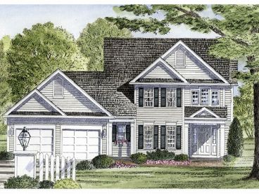 Two-Story House Plan, 014H-0038