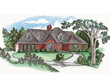 Traditional House Plan, 060H-0019