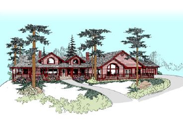 Country Home Plan, 013H-0059