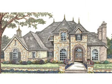 Two-Story House Plan, 002H-0082