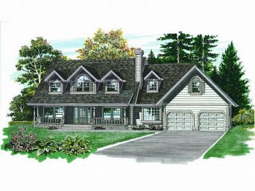 Country Home Plan, 032H-0038