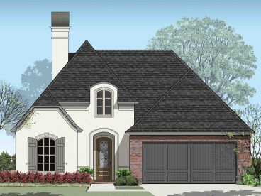 Small Ranch House Plan, 079H-0033