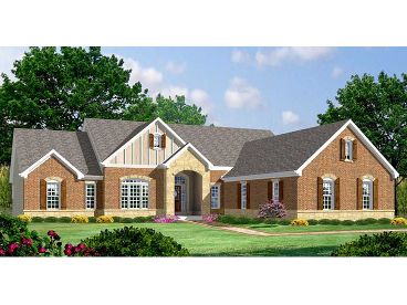 One-Story House Plan, 055H-0016