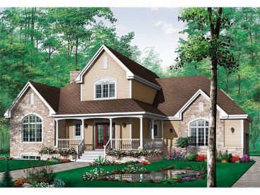 Country House Plan, 027H-0023