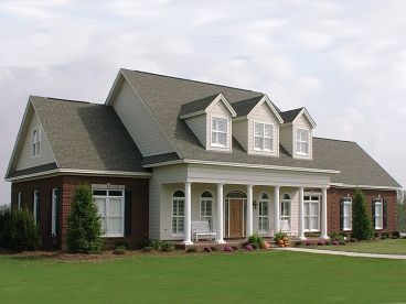 Southern Country House Plan, 073H-0059