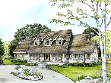 Country House Plan, 008H-0036