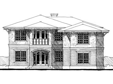 Two-Story House Plan, 052H-0027