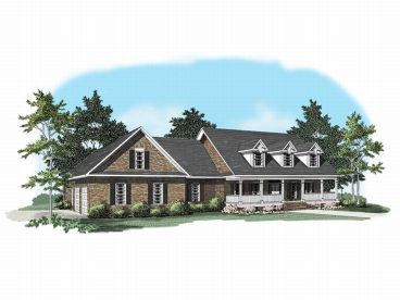 Country House Plan, 019H-0083