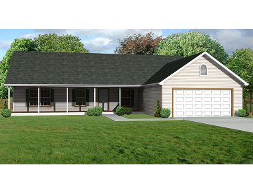 Small Ranch House Plan, 048H-0014