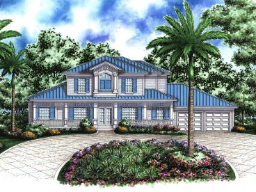 Old Florida Style Home, 040H-0063