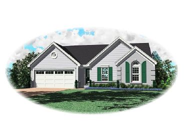 1-Story Home Plan, 006H-0015