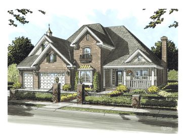 Two-Story House Plan, 059H-0086