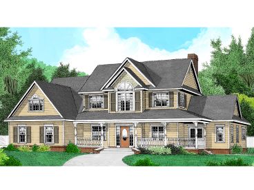 Two-Story House Plan, 044H-0029