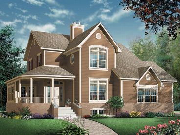 Country House Plan, 027H-0054
