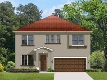 Two-Story Home Design, 064H-0037