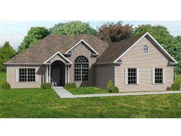 Traditional House Plan, 048H-0028